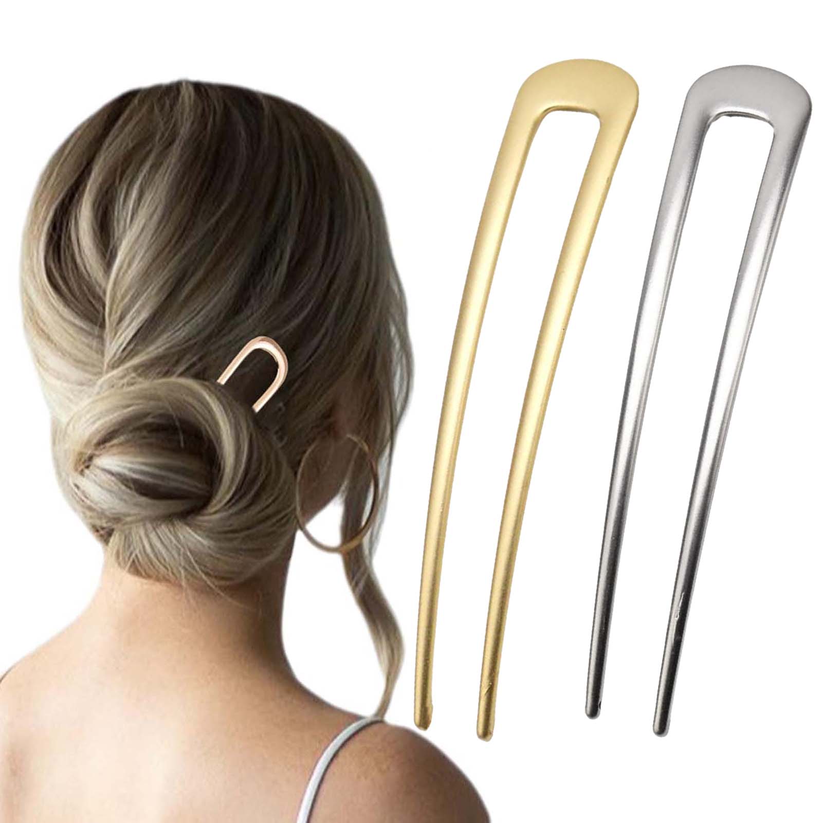 Hair Care Ingredients - Horquillas Francesas en Forma de U,